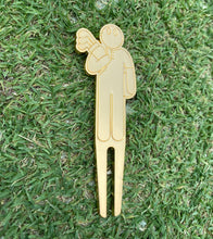 Load image into Gallery viewer, Gold Plated Divot Tool