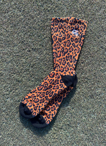 Jaguar Print Socks